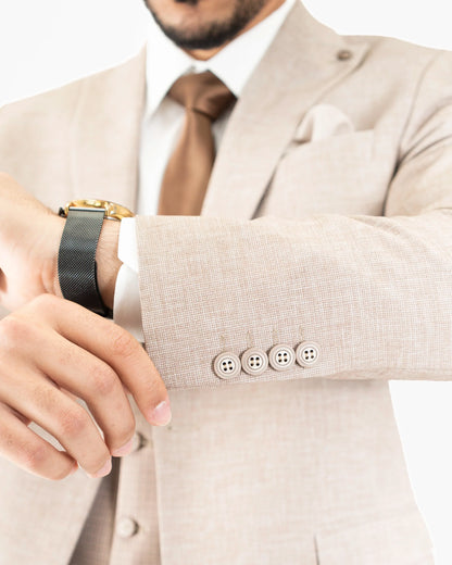 Winston | Twill 3-Piece Tailored-Fit Suit