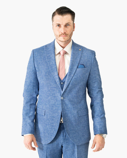 Winston | Twill 3-Piece Tailored-Fit Suit