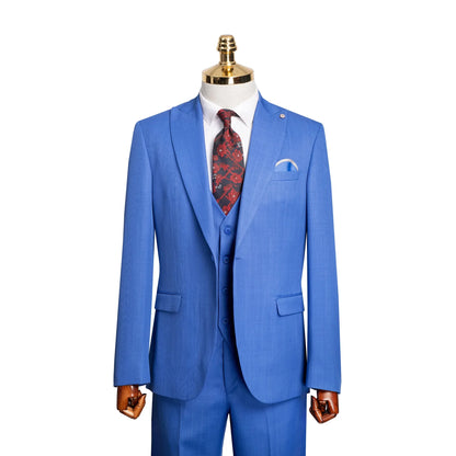 Winston | Twill 3-Piece Tailored-Fit Suit