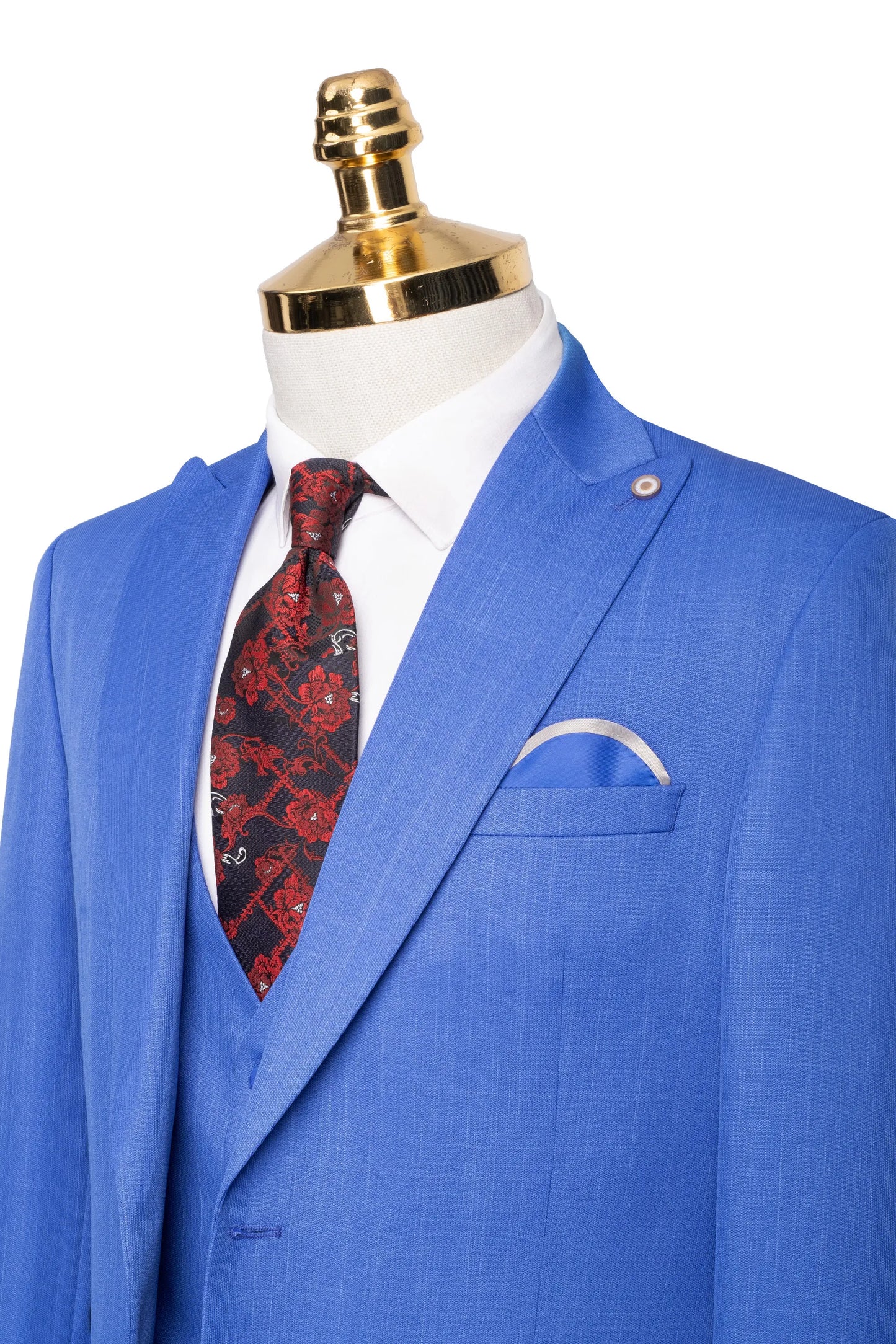 Winston | Twill 3-Piece Tailored-Fit Suit