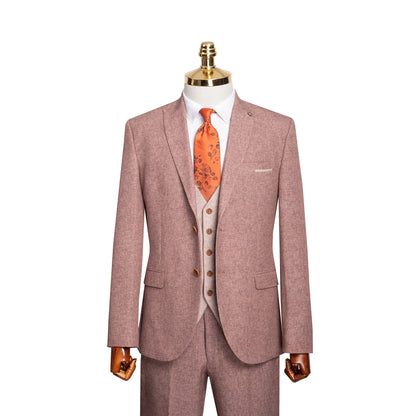 Winston | Twill 3-Piece Tailored-Fit Suit