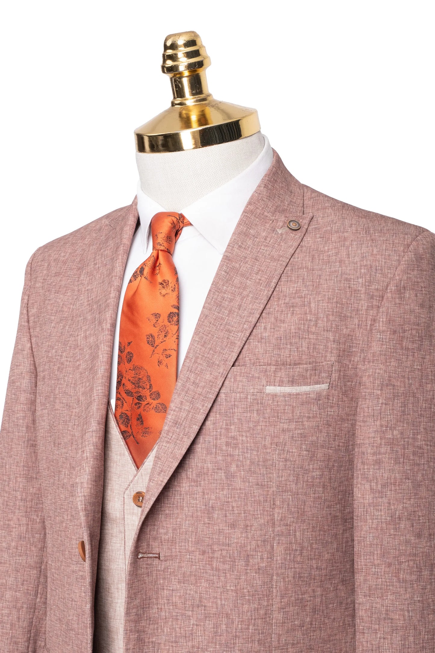Winston | Twill 3-Piece Tailored-Fit Suit