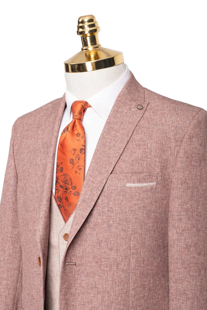 Winston | Twill 3-Piece Tailored-Fit Suit