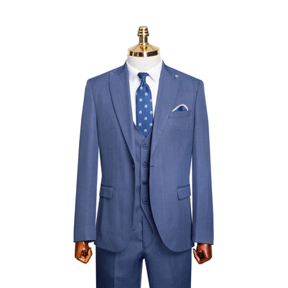 Winston | Twill 3-Piece Tailored-Fit Suit