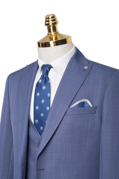 Winston | Twill 3-Piece Tailored-Fit Suit