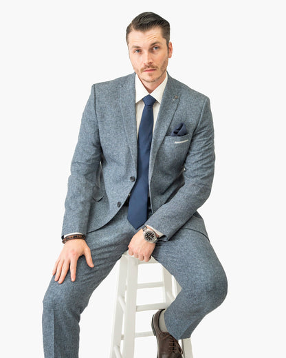 Winston | Twill 3-Piece Tailored-Fit Suit