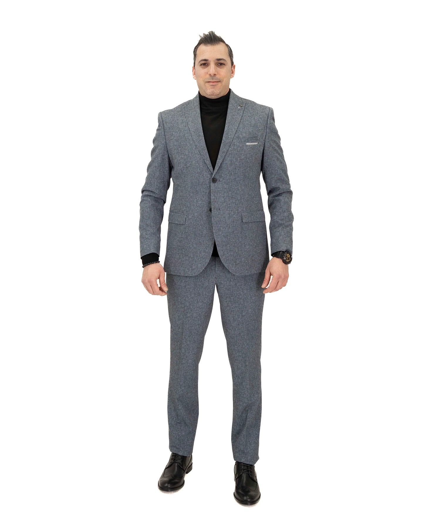 Winston | Twill 3-Piece Tailored-Fit Suit
