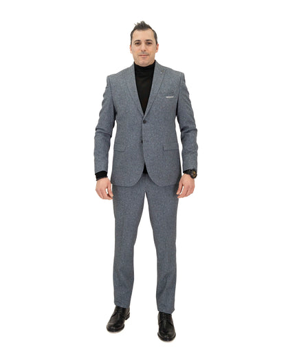 Winston | Twill 3-Piece Tailored-Fit Suit