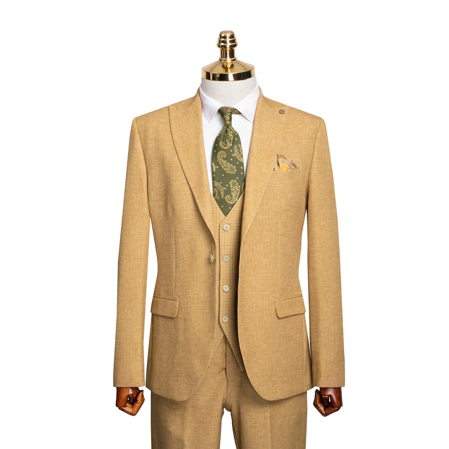 Winston | Twill 3-Piece Tailored-Fit Suit