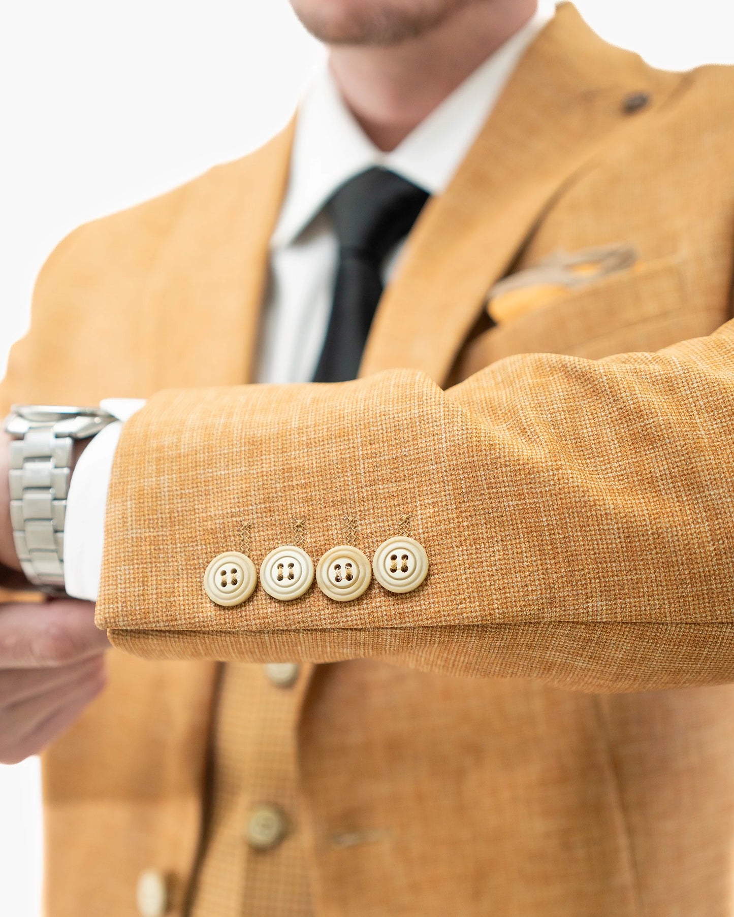Winston | Twill 3-Piece Tailored-Fit Suit
