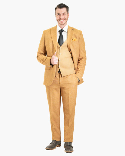 Winston | Twill 3-Piece Tailored-Fit Suit