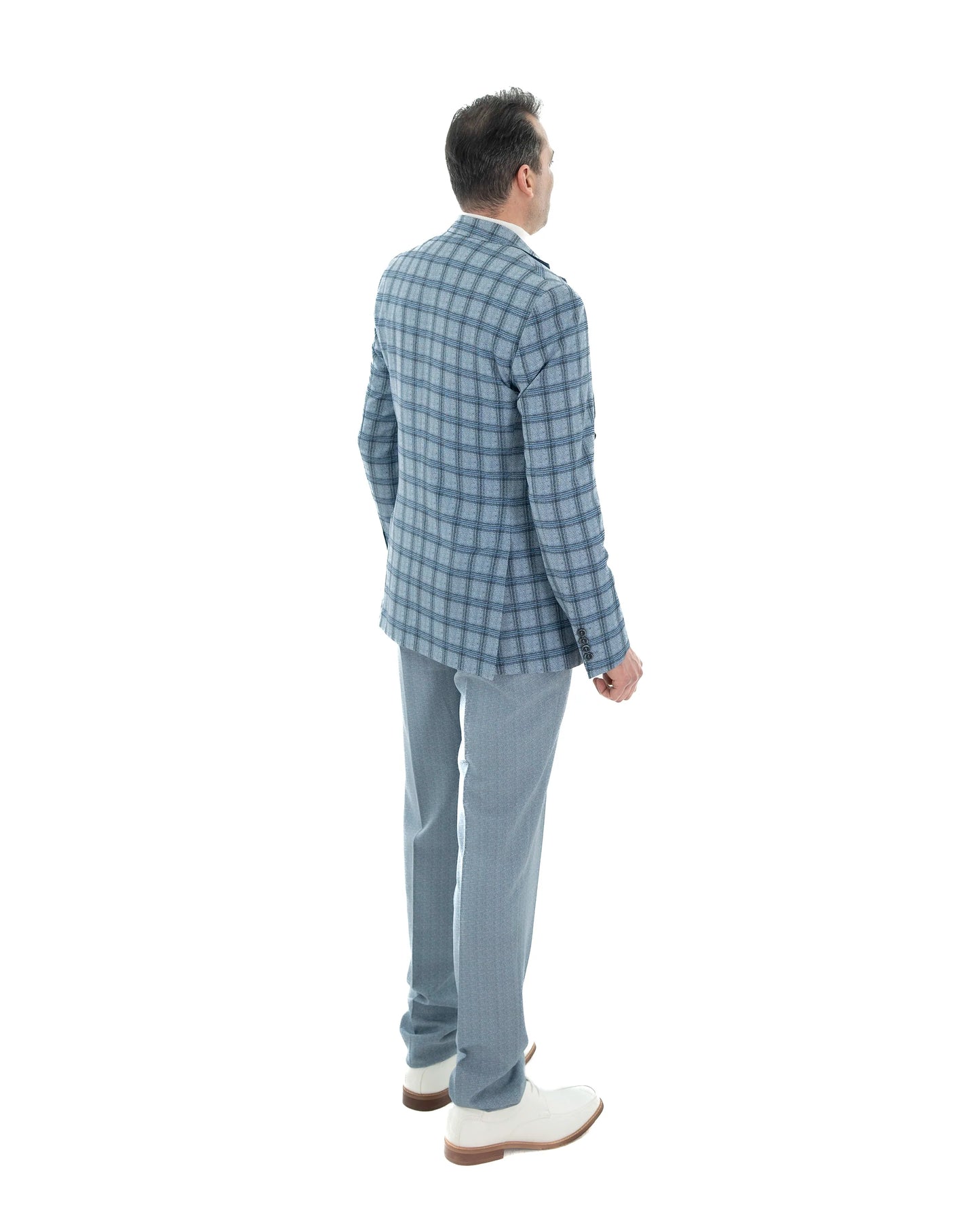 Rodney | Plaid 3-Piece Tailored-Fit Suit