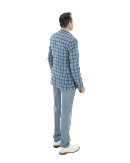 Rodney | Plaid 3-Piece Tailored-Fit Suit