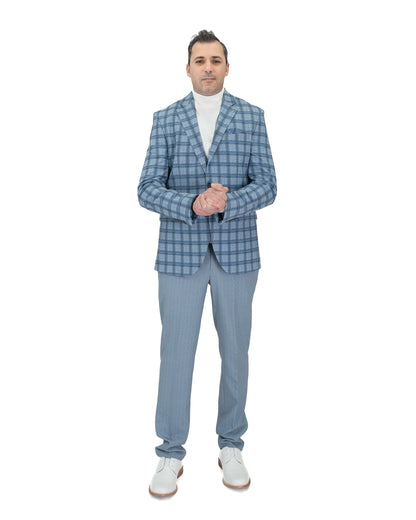 Rodney | Plaid 3-Piece Tailored-Fit Suit