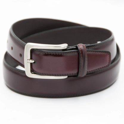 Classic Wine Leather Belt